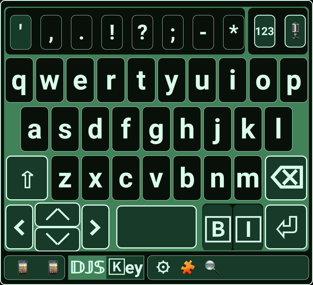 DJS Key layout CENTERED - PC (TERMINAL THEME)
